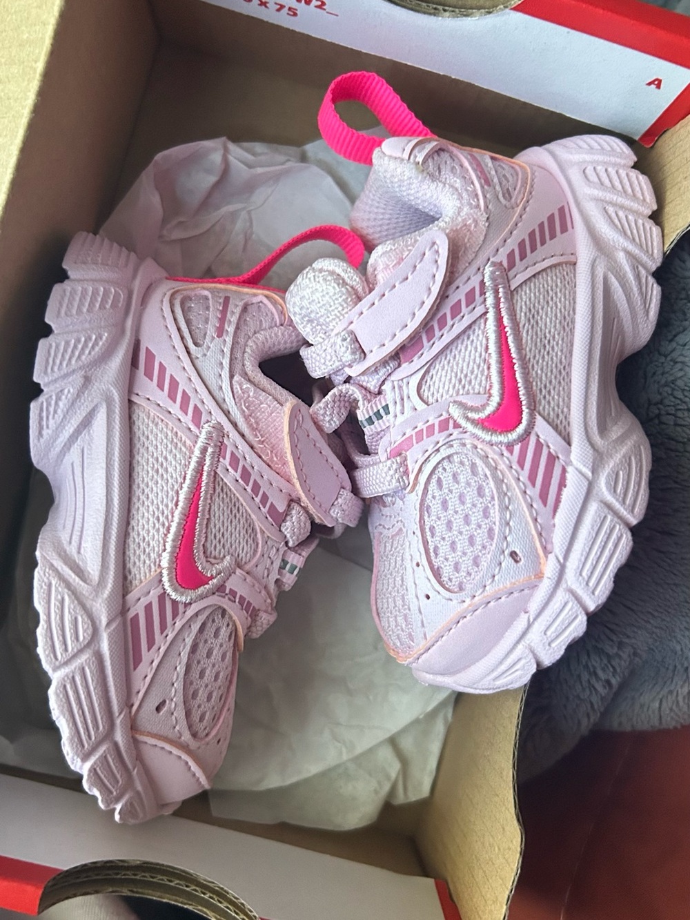 Nike Pink and Hot Pink Kids' Sneakers